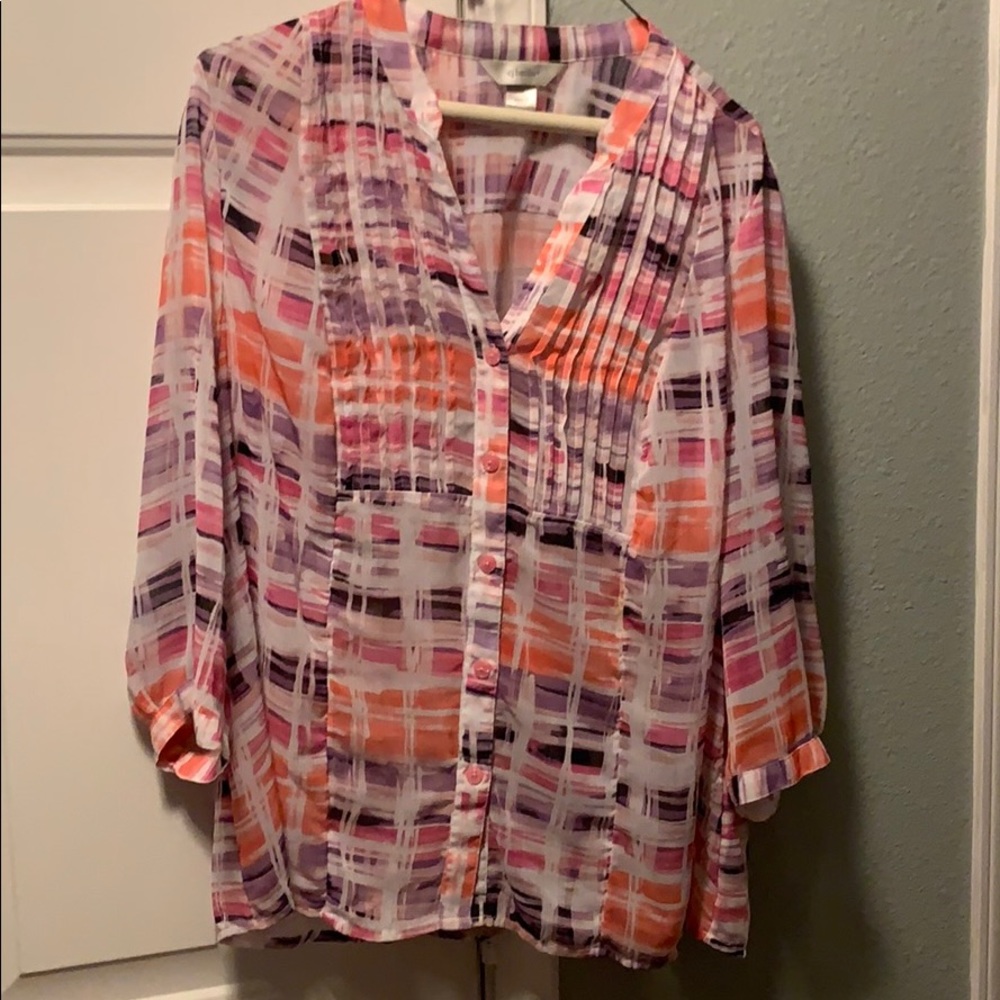Sheer blouse